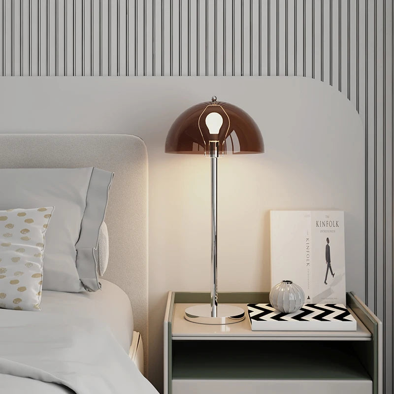 lampe à poser rétro en acrylique pour décoration d'ambiance - vue 3 sur 23
