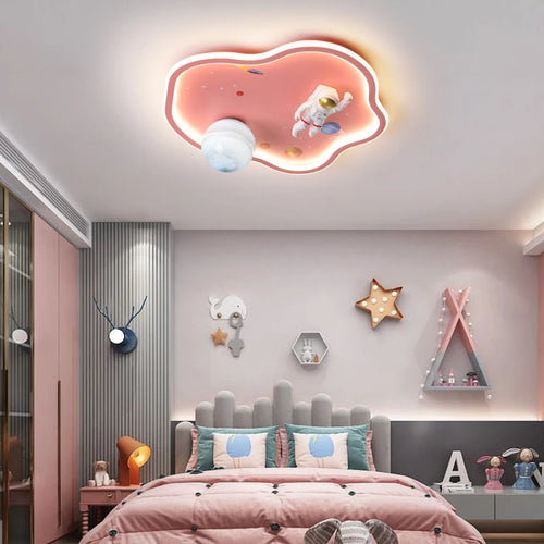 lampe led dessin animé astronaute pour enfants protection yeux - vue 4 sur 10