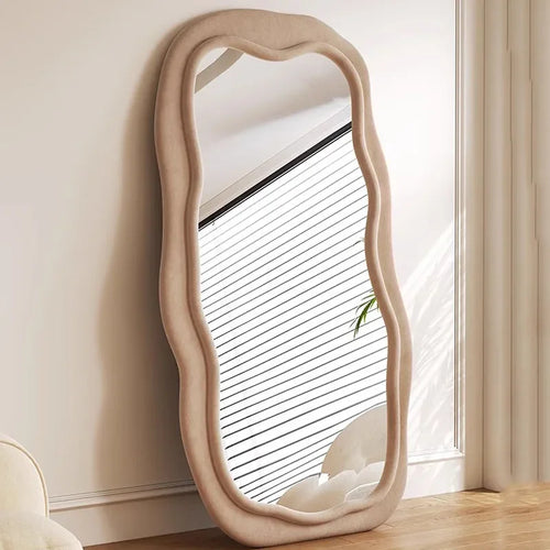 miroir décoratif en macramé style nordique pour homme - vue 2 sur 19