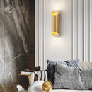 Applique murale led en laiton design moderne et minimaliste