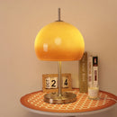lampe de table rétro moderne style bauhaus champignon d'ambiance