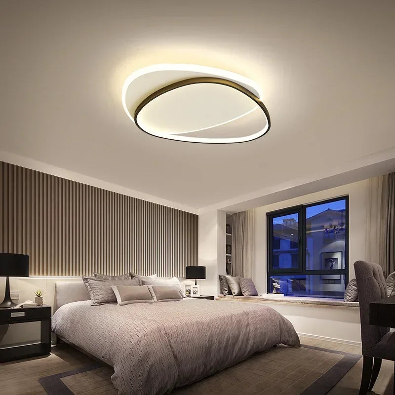plafonnier moderne à leds pour décoration intérieure de maison - vue 6 sur 15