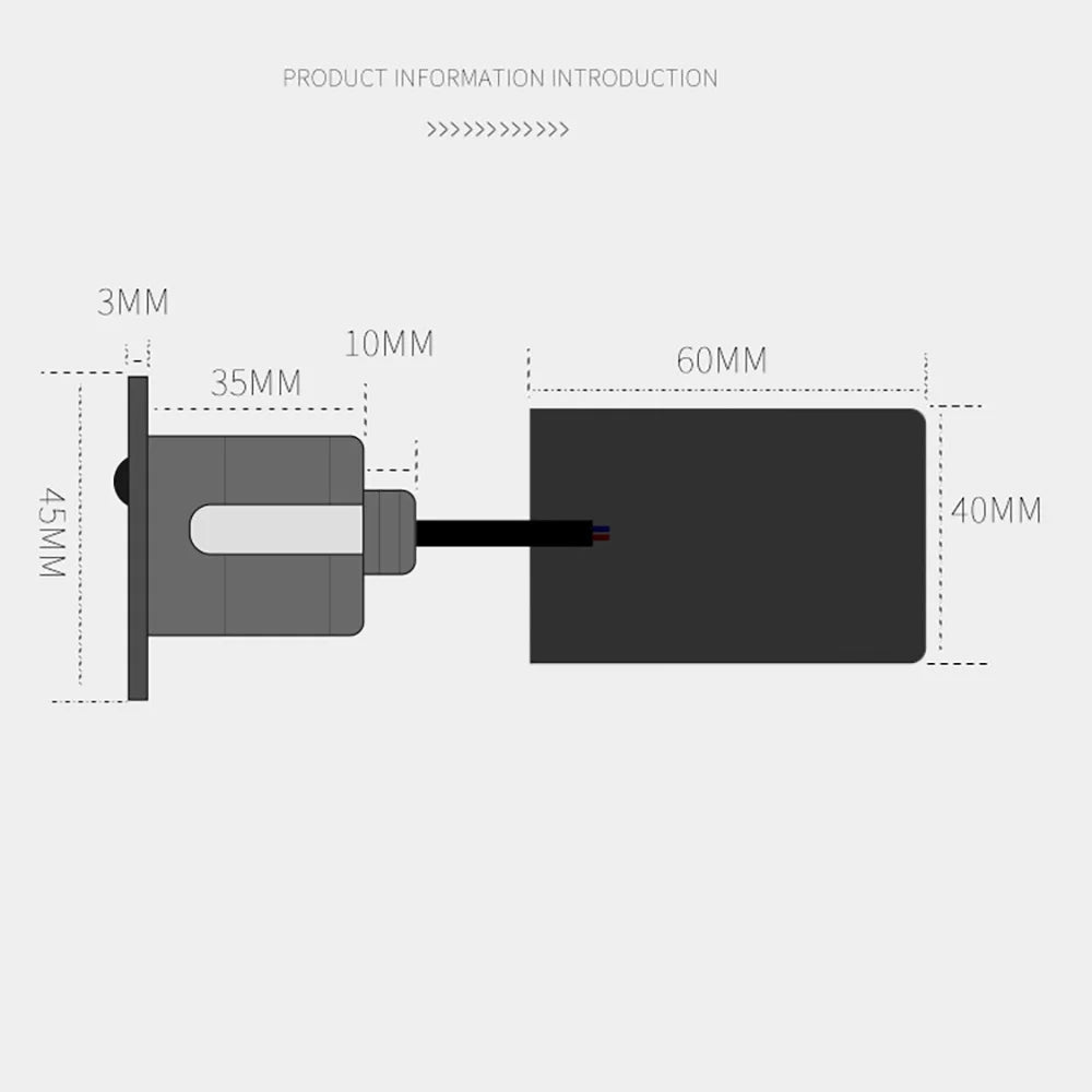 SANDIY – applique murale Led ronde avec capteur de mouvement - vue 4 sur 18