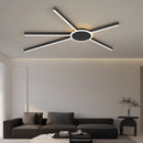 plafonnier LED décoratif géométrique pour intérieur moderne