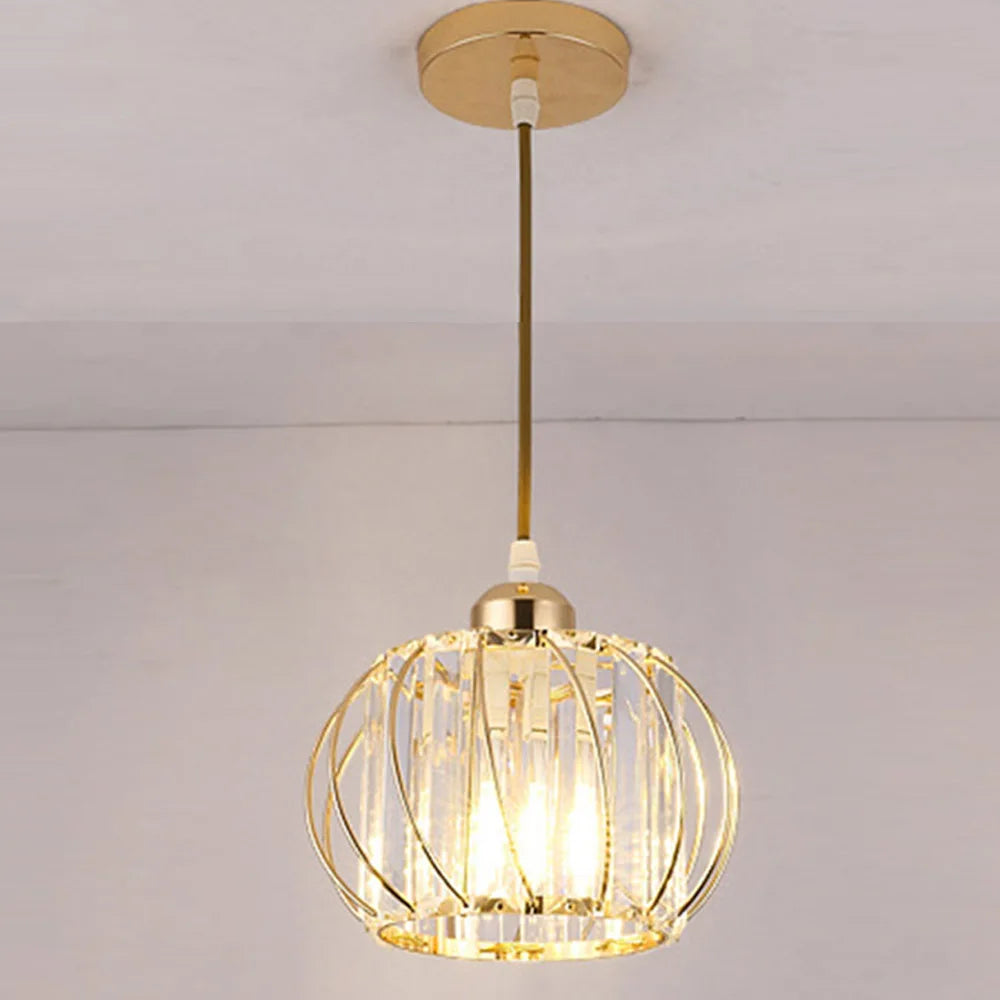 Simple Nordic glass chandelier, modern LED lights for living room, study, hallway, hallway, flat lamps, interior lighting - vue 1 sur 7