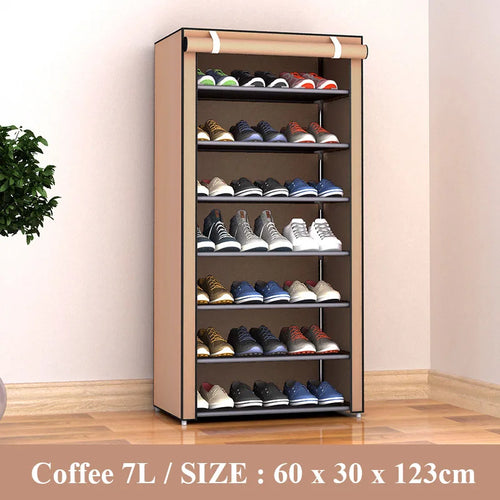 étagère de rangement pour organiser vos chaussures efficacement - vue 8 sur 9