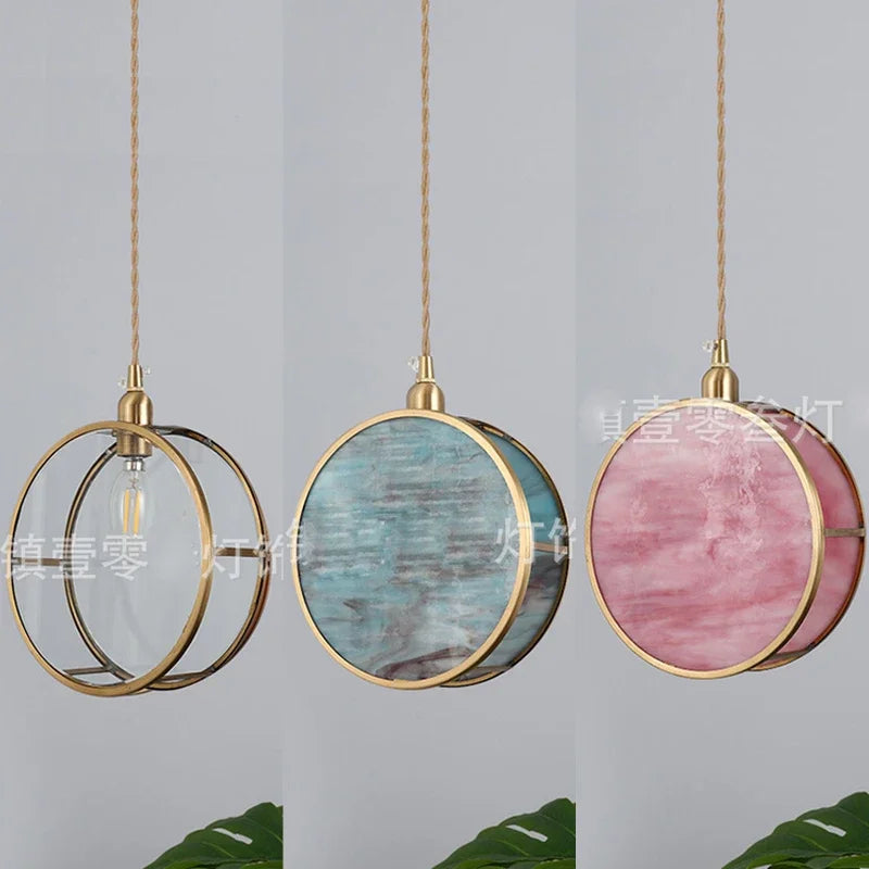 suspension en verre créative style nordique pour décoration intérieure - vue 6 sur 9