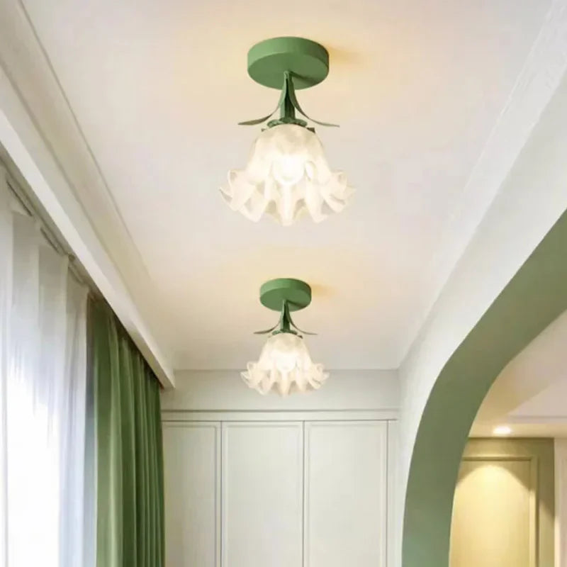 plafonnier moderne design élégant pour décoration intérieure fleurie - vue 3 sur 10