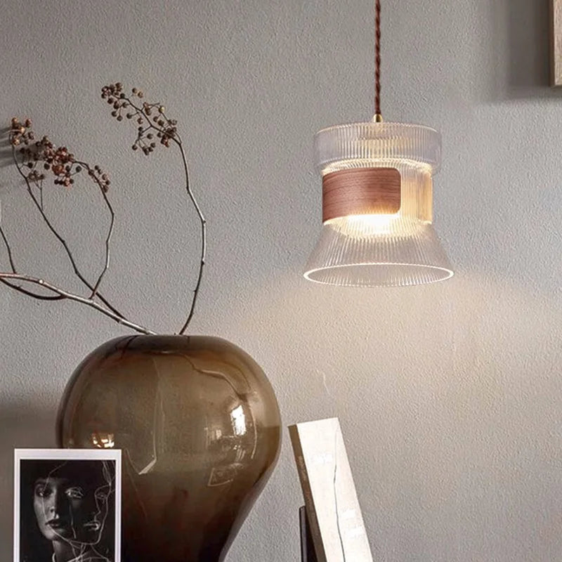 suspension modernes en verre nordiques pour décoration restaurant - vue 4 sur 16