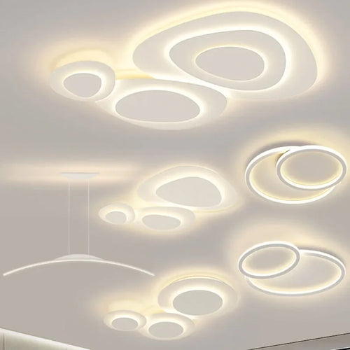plafonnier led moderne pour décoration intérieure et éclairage élégant - vue 3 sur 16