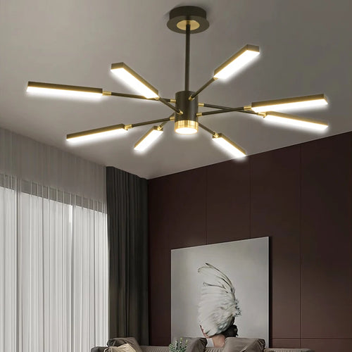 lustre moderne à suspension pour décoration intérieure et éclairage nordique - vue 4 sur 10