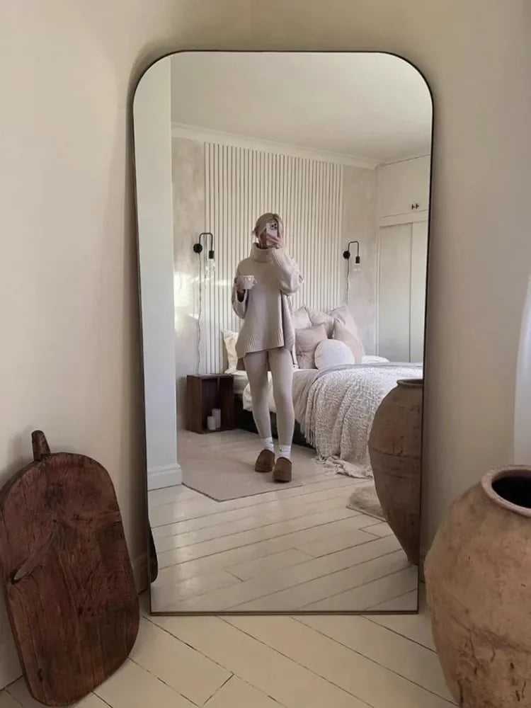 miroir pleine longueur moderne simple pour la maison et le magasin - vue 4 sur 5