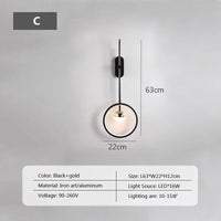 applique murale led moderne pour décoration intérieure élégante