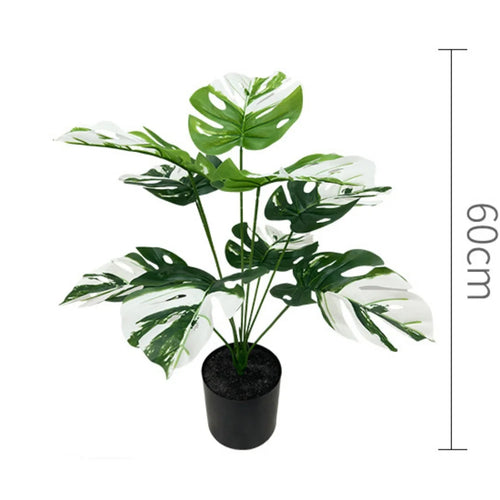 plante artificielle feuilles de tortue pour décoration intérieure - vue 24 sur 25