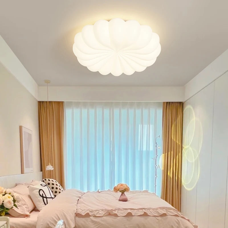 lustre romantique pour mariage avec lampe salon en cloche - vue 3 sur 11