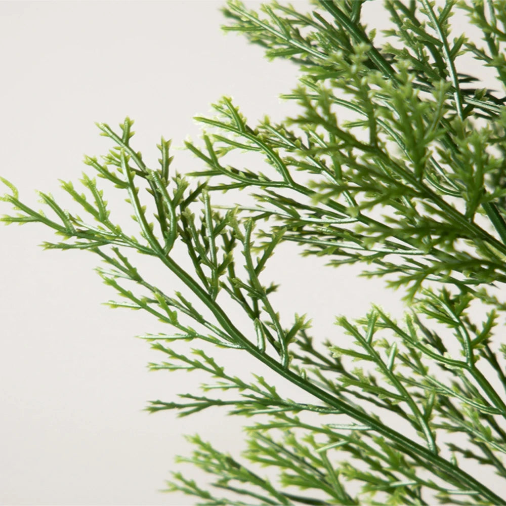 sapin de noël artificiel en plastique pour décorations festives - vue 6 sur 9