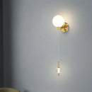 applique murale moderne en laiton avec 3 appliques interchangeables