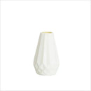 vase à fleurs en diamant style nordique moderne en plastique