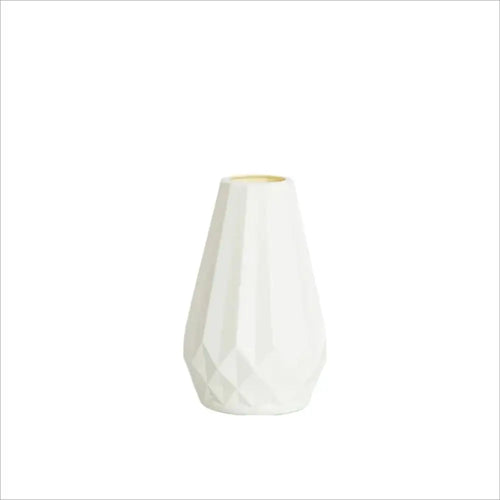vase à fleurs en diamant style nordique moderne en plastique