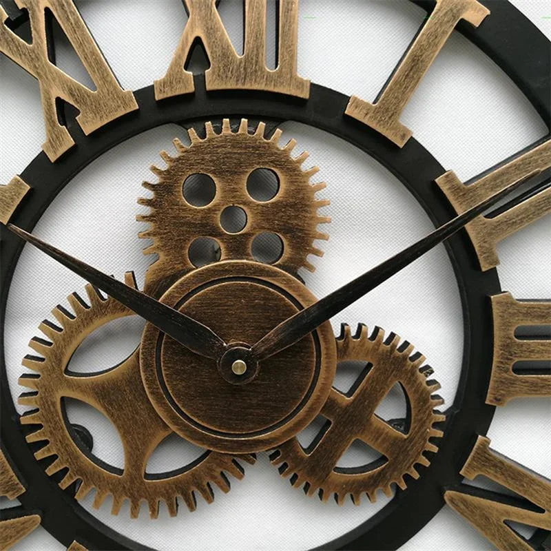 horloge murale rétro créative décorative pour un style unique - vue 8 sur 8