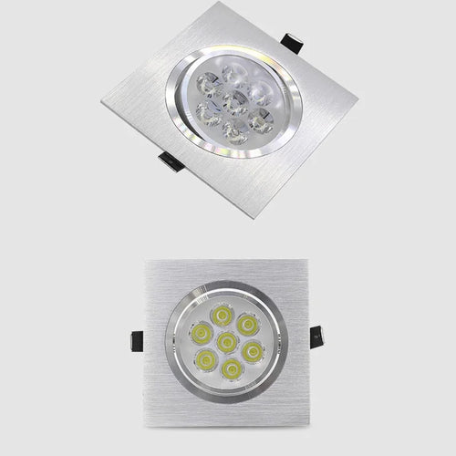spot led carré à intensité variable pour décoration intérieure - vue 7 sur 8