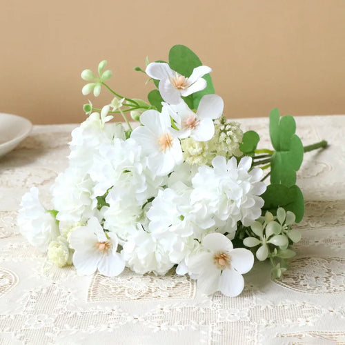 fleurs artificielles en soie pour mariage et décoration de jardin - vue 8 sur 8