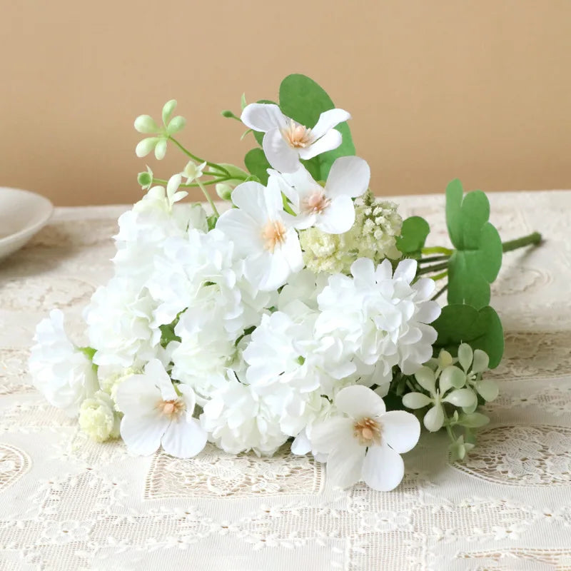 fleurs artificielles en soie pour mariage et décoration de jardin - vue 7 sur 8