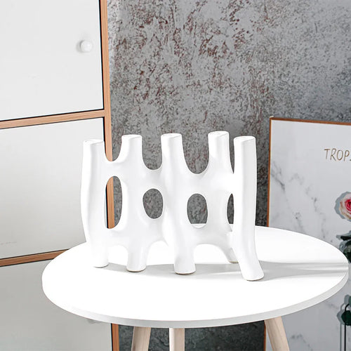 vase en céramique créatif pour un décor moderne - vue 3 sur 9