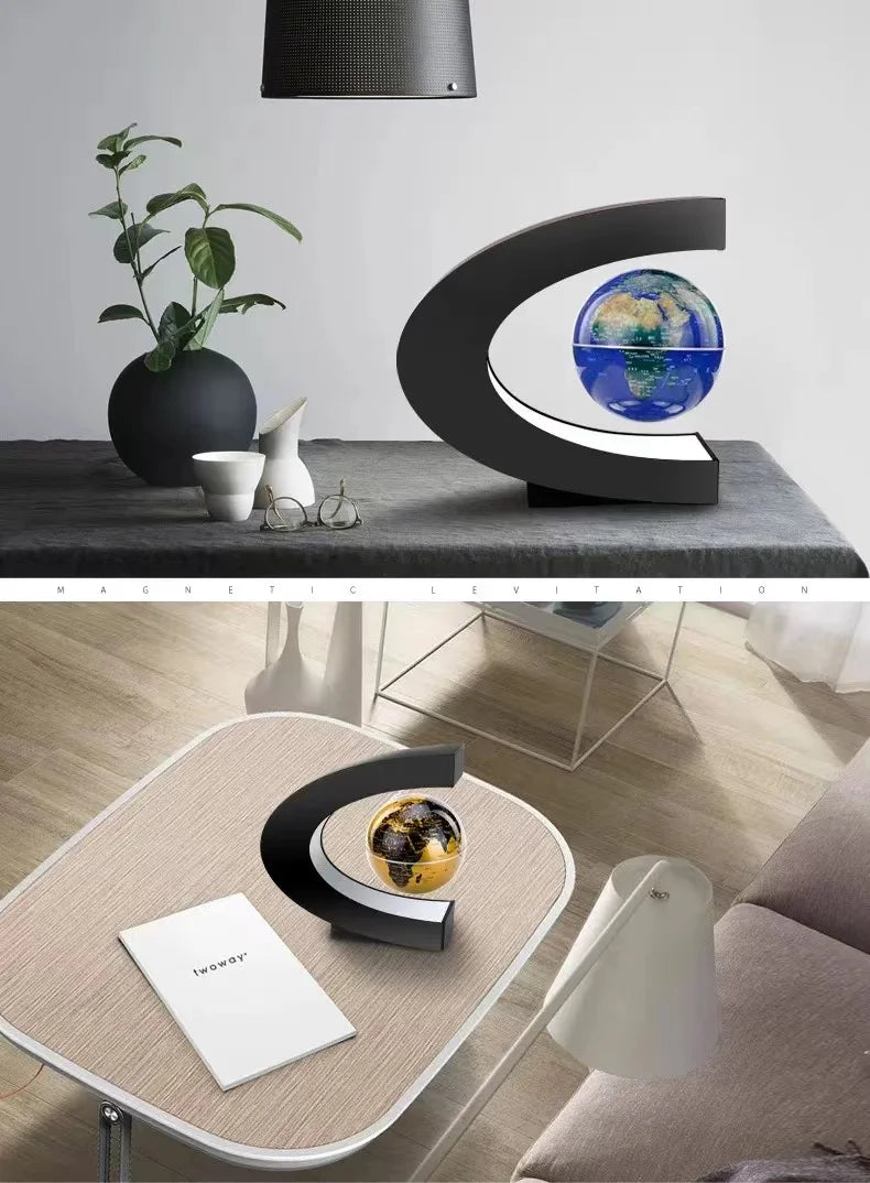 globe flottant à lévitation magnétique lampe décorative cadeau original - vue 9 sur 18