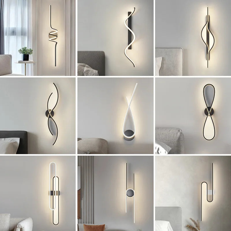 applique murale led design pour décoration intérieure moderne - vue 4 sur 15