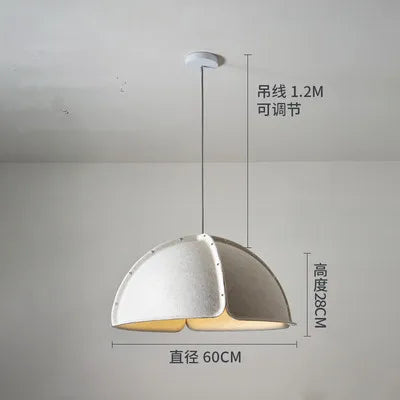 Suspension Éclairage acoustique feutre postmoderne minimaliste design pour salon chambre salle à manger suspension - vue 9 sur 8