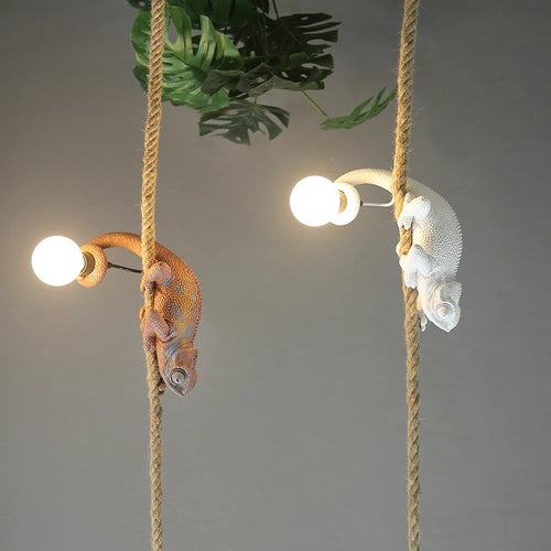 suspension en résine caméléon pour décoration artistique intérieure - vue 2 sur 10