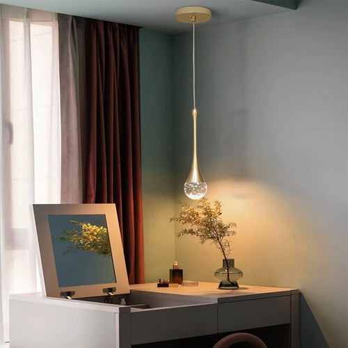 Suspension en cristal au design moderne - vue 3 sur 18