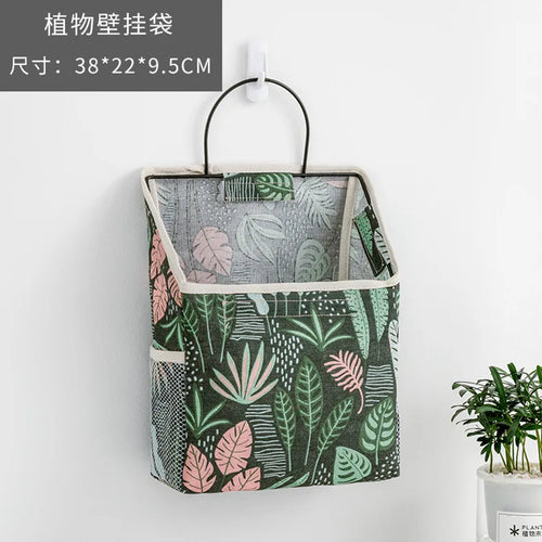 sac de rangement mural en tissu pour livres et magazines - vue 12 sur 12