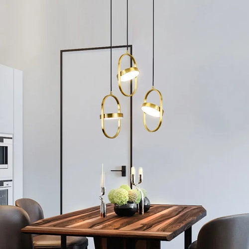 suspension moderne en métal pour bar restaurant et boutique - vue 3 sur 14