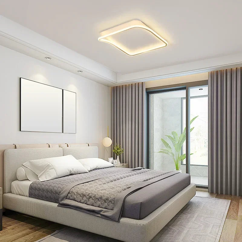 lustre moderne à leds pour décoration intérieure - vue 6 sur 12
