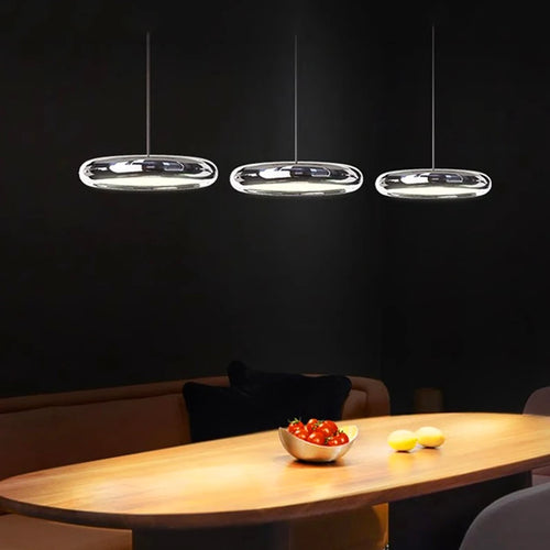 Suspension led décoratif éclairage intérieur moderne - vue 2 sur 9