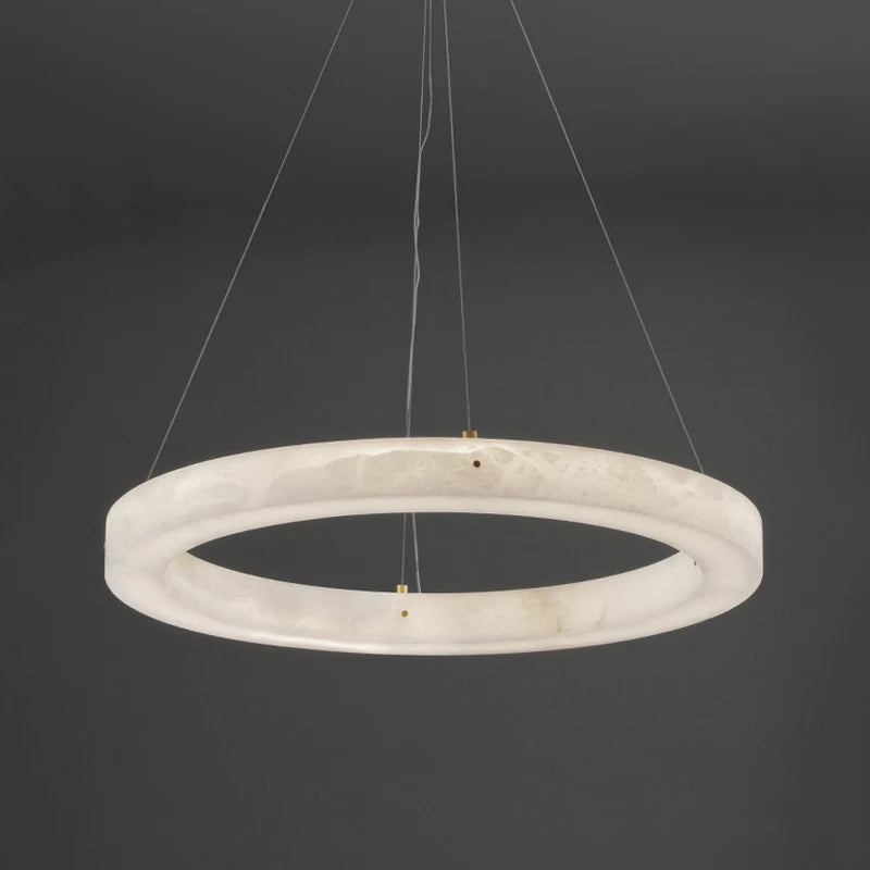 suspension circulaire en marbre pour décoration intérieure - vue 1 sur 6