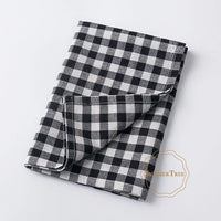 Serviette de table coton motif vichy 42x42 lavable