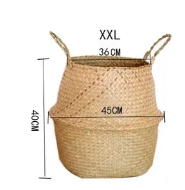 panier en osier suspendu pour fleurs ou rangement - vue 15 sur 16