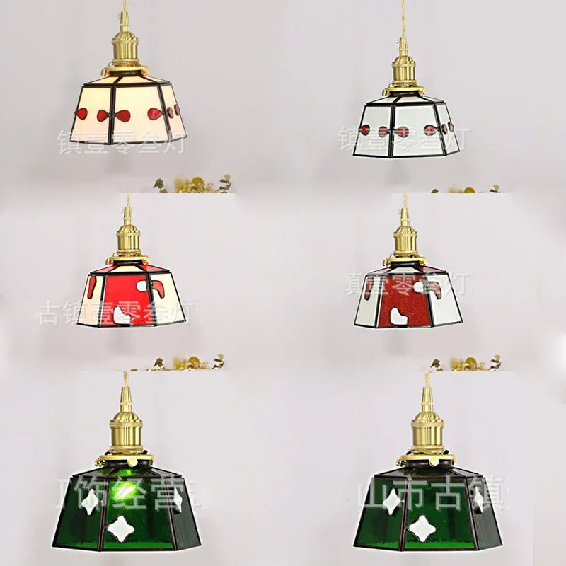 lustre en verre lumineux pour décoration intérieure nordique - vue 6 sur 9