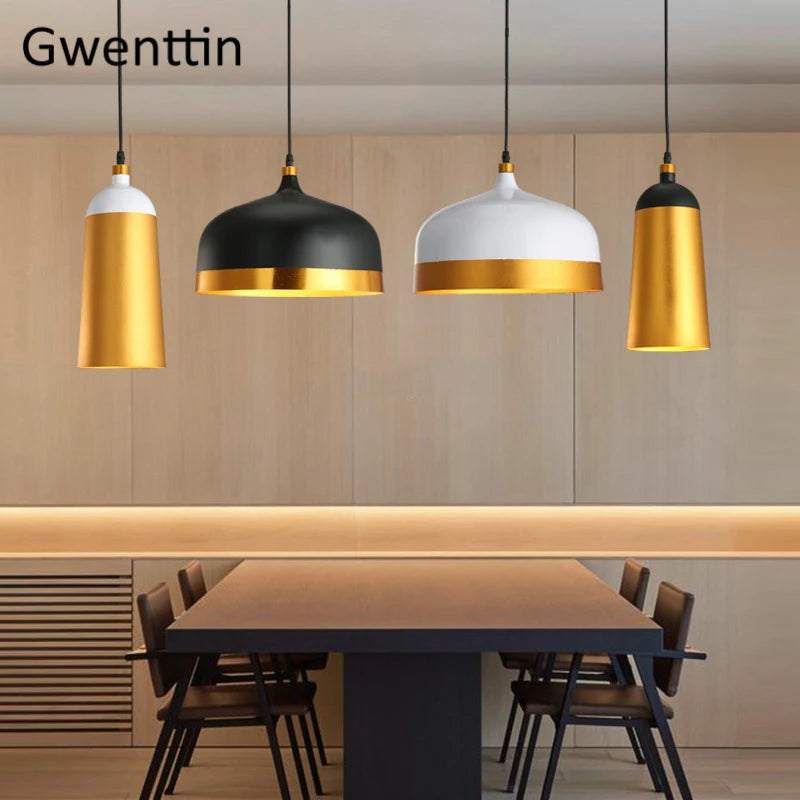 lustre moderne suspendu pour décoration intérieure nordique - vue 2 sur 10