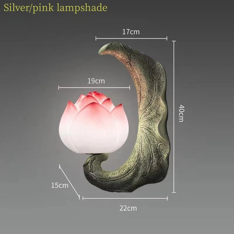 Applique murale Led en forme de Lotus - vue 10 sur 16