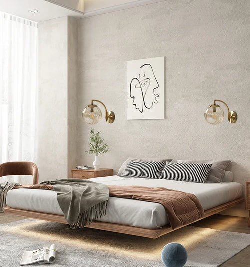 Applique murale led verre nordique - vue 4 sur 12