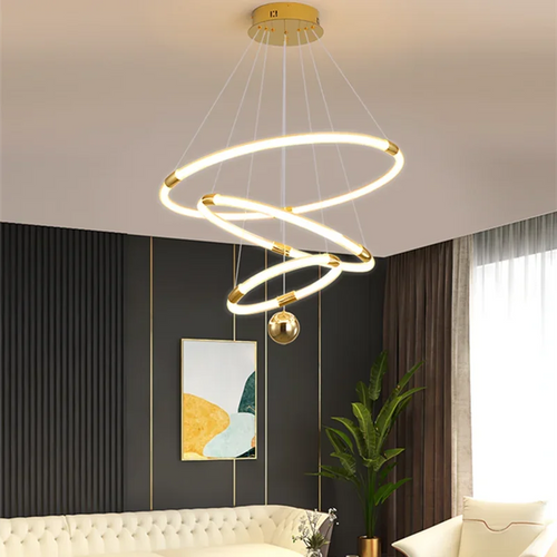 lustre à LED design avec détection de geste pour intérieur - vue 2 sur 12