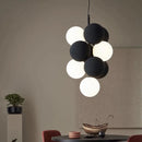 lustre créatif en velours pour un éclairage haut de gamme