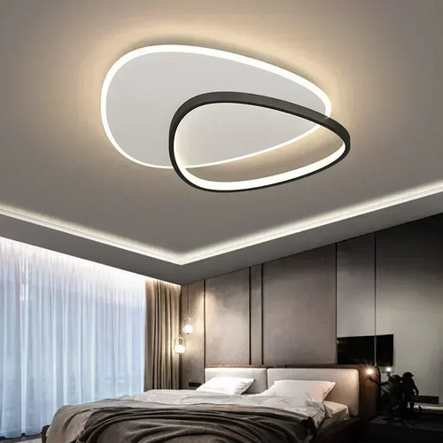lustre intérieur moderne à leds pour décoration de la maison - vue 2 sur 21