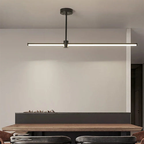 lustre moderne à led pour décoration intérieure élégante - vue 6 sur 9