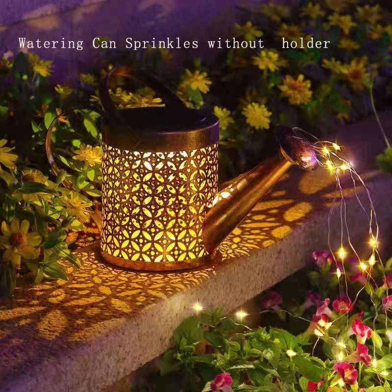 lampes solaires pour robinet d'arrosage décoration jardin extérieur - vue 10 sur 10