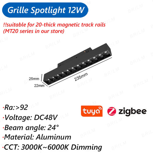 suspension zigbee3.0 intelligente avec lumière led moderne et connectivité - vue 9 sur 27
